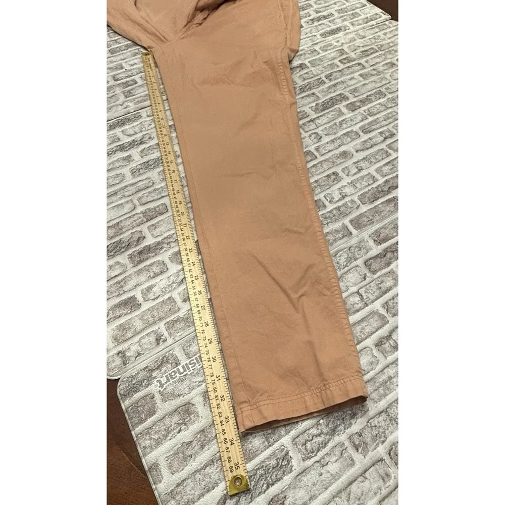Billy Reid Chino Pants 100% Pima Cotton Peach Coastal Preppy Pastel 38x34